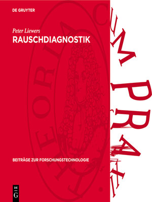 cover image of Rauschdiagnostik